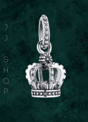 Серебряная бусина шарм "корона" pandora (пандора) 791376