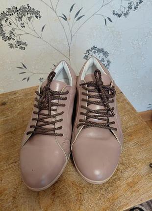 Кеды, туфли натуральная кожа