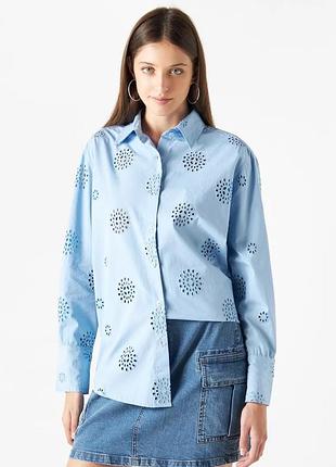 Сорочка блузка прошва