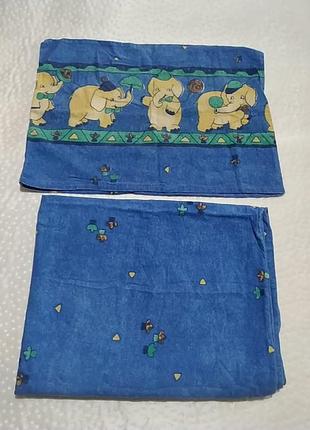 Комплект постельного белья фланель байка