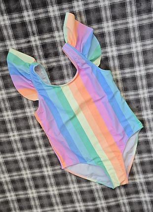 Купальник сдельный,&nbsp; разноцветный, shein, 10 лет.