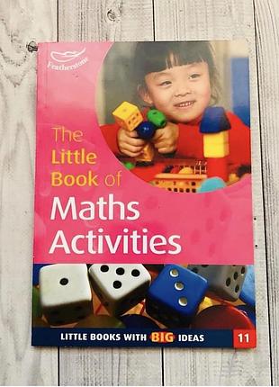 Дитяча книга англійською the little book of math activities