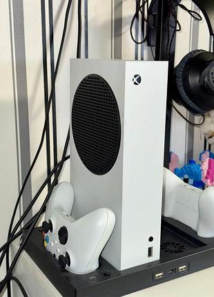 Xbox series s (2 джойстики + навушники + охолоджувач