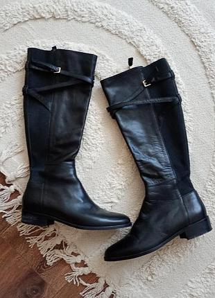 Сапоги натуральная кожа состояние новых