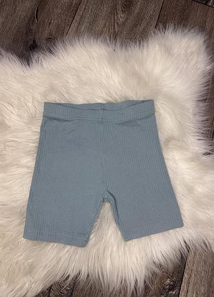Шорты велосипедки рубчик на девочку 3-4 года