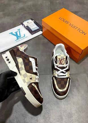 Кросівки жіночі / чоловічі коричневі осінні весняні літні