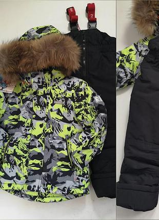 Зимний мембранный теплый костюм jie reimo