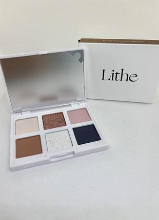 Палітра тіней для повік lithe beauty «astral» 6 г