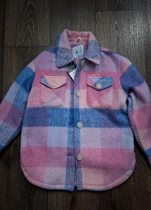 Куртка-рубашка для девочки