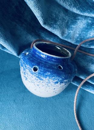 💙 кашпо 💙 вінтажне підвісне кераміка ручна робота