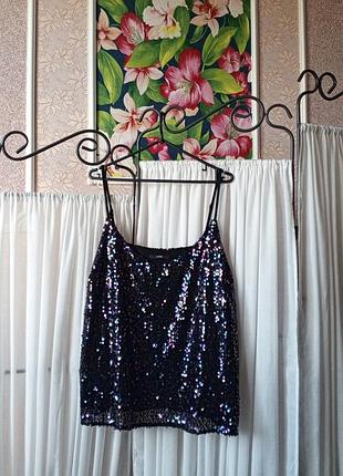 Стильна блуза з паєтками george.