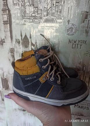 Продам осенние сапожки на мальчика