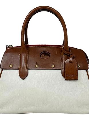 Оригинал.новая,стильная,кожаная сумка-саквояж dooney & bourke wilson