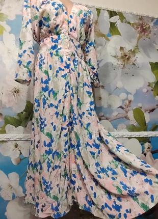 Платье халат новое с  биркой 100% вискоза 14р