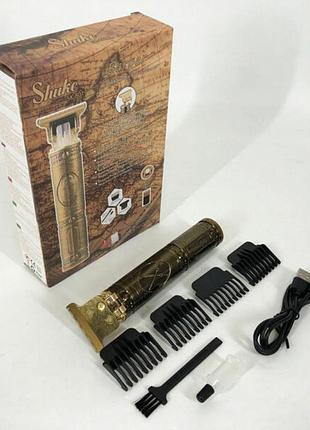 Машинка для стрижки волос профессиональная триммер для бороды окантовочная машинка