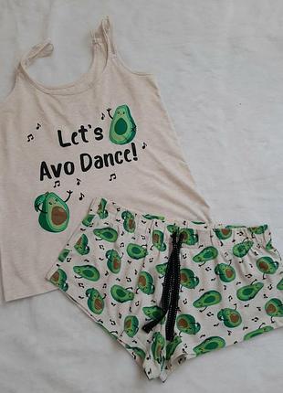 Піжама жіноча primark з бавовни, розмір s