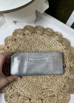 Шкіряний жіночий гаманець портмоне