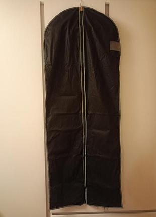 Чохол для одягу 10*58 довгий чорний