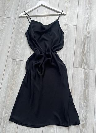 Сукня сатінова
