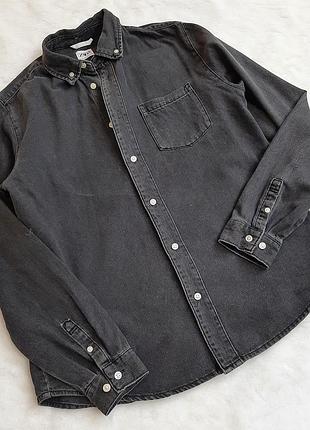 Джинсова сорочка zara