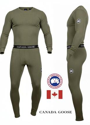 Зимнее мужское термобелье canada goose масло.