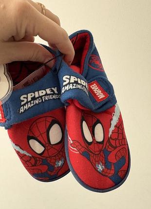 Новые тапки человек паук спайдермен george нові капці хлопчик