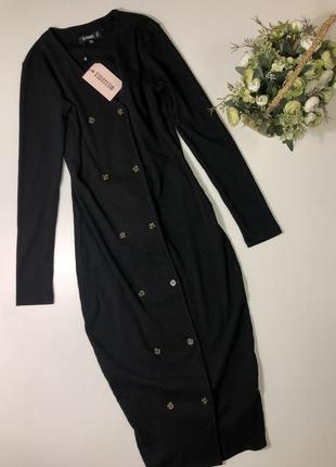 Чорне плаття missguided новий розмір c{8}