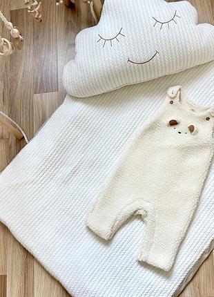 Молочний комбінезон тедді 3-6 m