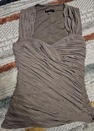 Топ с драпировками