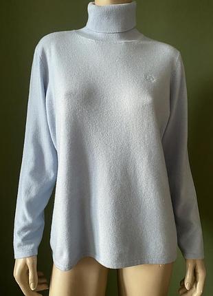 Кашемировый свитер светр с горлом allen greenbaum 100% кашемир