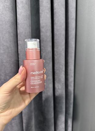 Сироватка з полінуклеотидами, екзосомами та спікулами, для щоденного використання medicube pdnr pink collagen exosome shot 2000