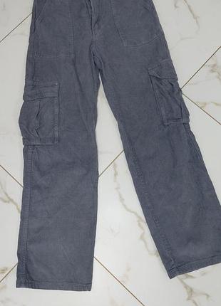 Вилветовые брюки брюки карго женские