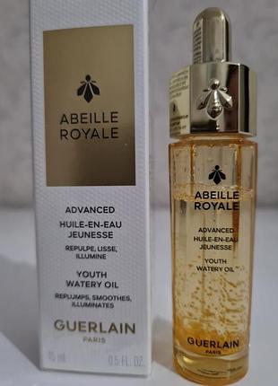 Guerlain abeille royale youth watery oil serum омолоджувальна сироватка для обличчя з водянистою олією