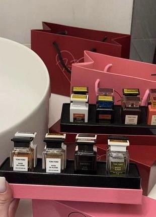 Набір парфумерії tom ford 8 штук мініатюри 7 мл