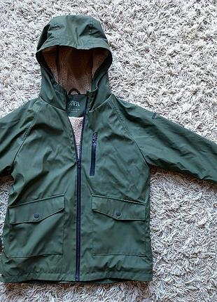Куртка зима/осень zara на мальчика 11-12 лет