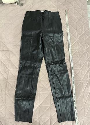 Шкіряні легінси h&m