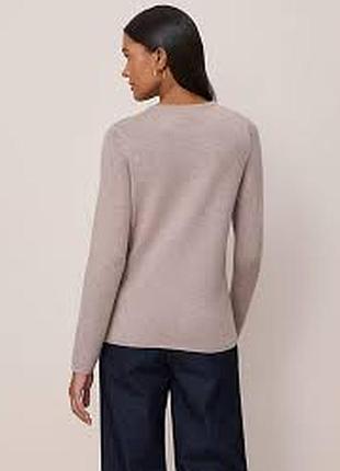 Тоненький свитер пуловер кэмэл отm&amp;s