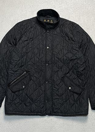 Куртка barbour xl розмір стьобана чоловіча chelsea sportsquilt