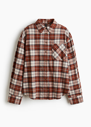 Фланелева сорочка h&amp;m
