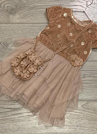 Ошатна сукня autograph/marks&spencer на дівчинку 2-3 роки/98 см