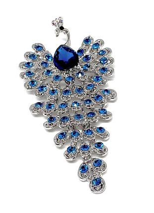 Тренд изысканная женская брошка стильный аксессуар на одежду стильная брош значок пин павлин