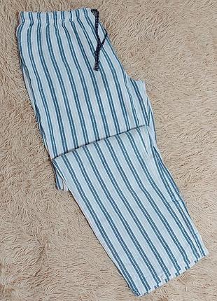 Штаны пижамные (фланель), размер 16-18 (евро 44-46)