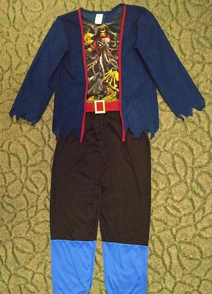 Карнавальный костюм пирата джека воробья на мальчика 7-8 лет