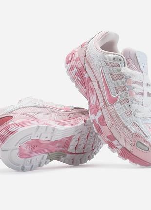 Кроссовки nike p-6000 custom pink