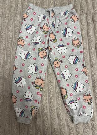 Дитячі штани на флісі