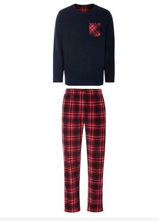 Мужские флисовые пижамы livergy