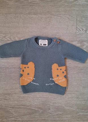Кофта для мальчика 0-3 мес