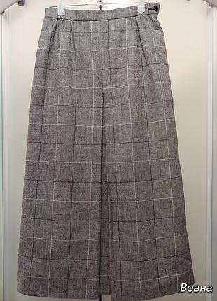 Актуальна тепла спідниця міді 100%вовна вінтаж від jaeger