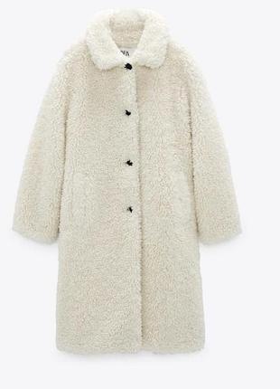 Шуба zara teddy
