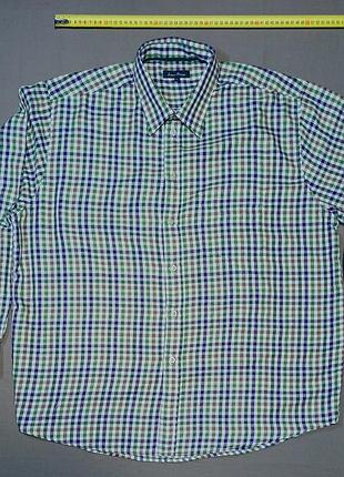 Воротник 46 см james pringle size xl мужская рубашка в клетку